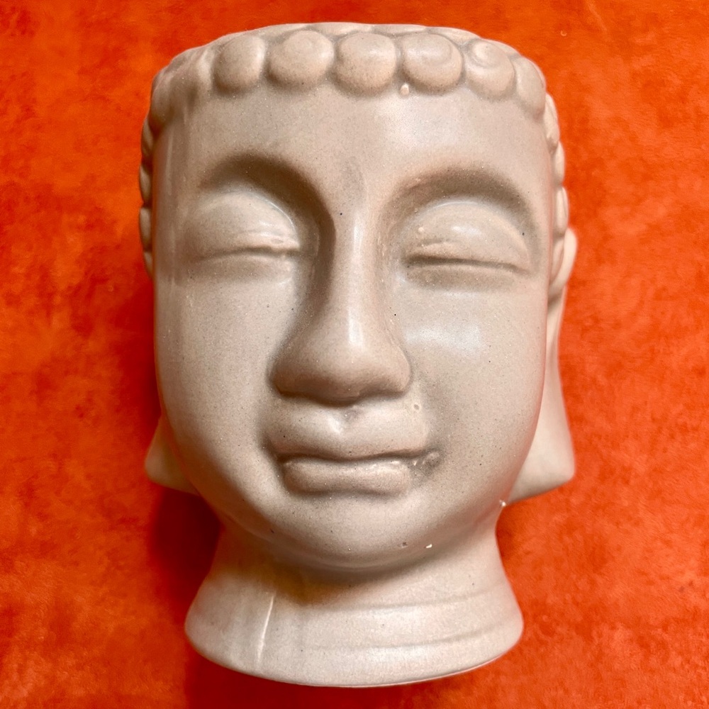 Unique Buddha Head Ceramic Flower Vase